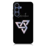 Seventeen Black Logo Samsung Galaxy S25 FE Case OV8664