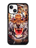 Angry Tiger Roar iPhone 14 Plus Case QC8676