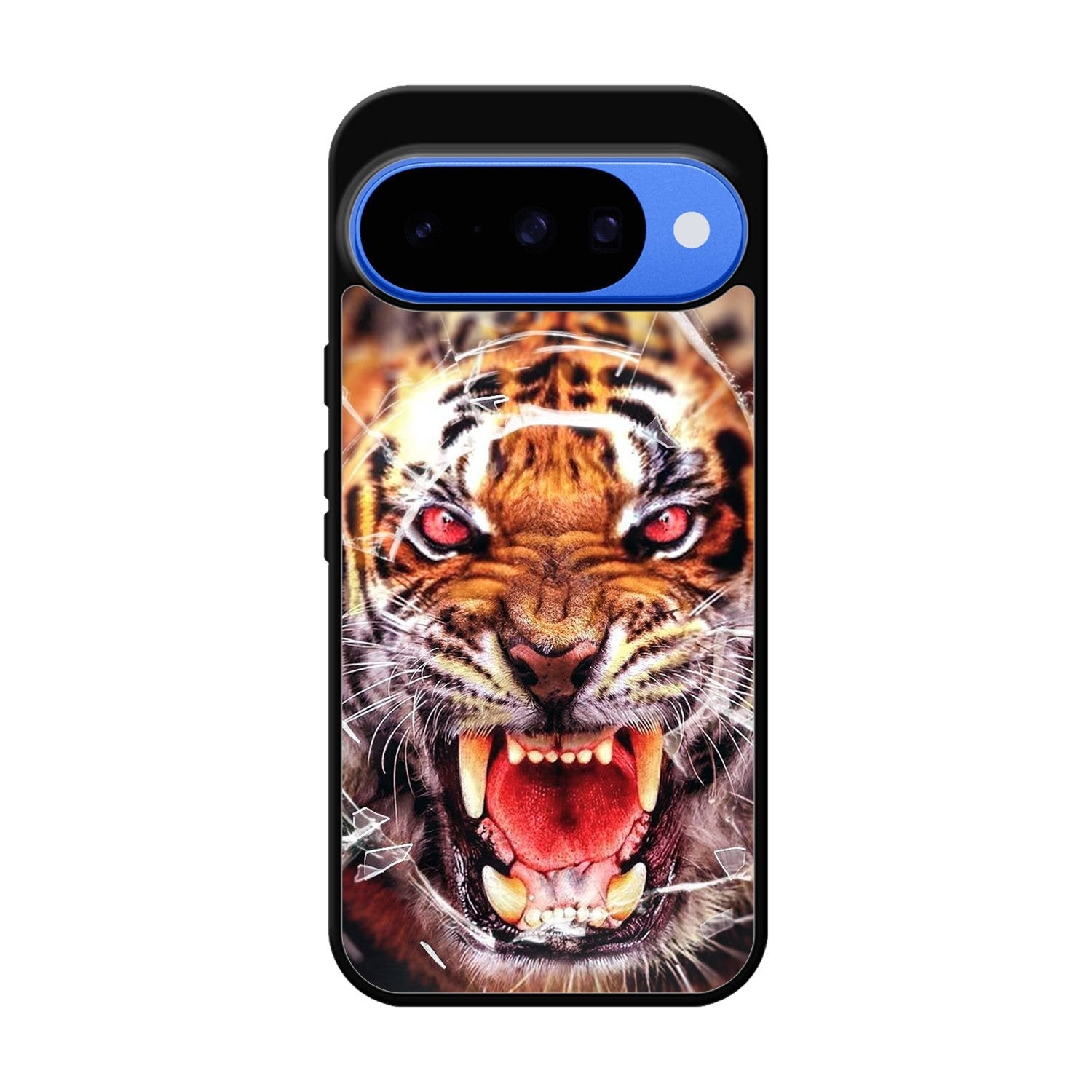 Angry Tiger Roar Google Pixel 10 Case QC8676