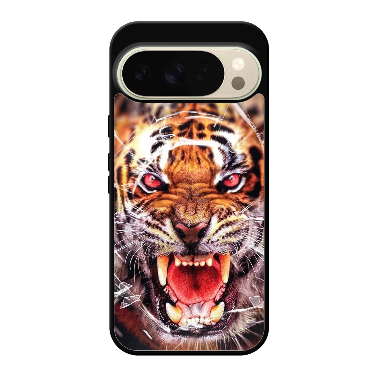 Angry Tiger Roar Google Pixel 10 Pro XL Case QC8676