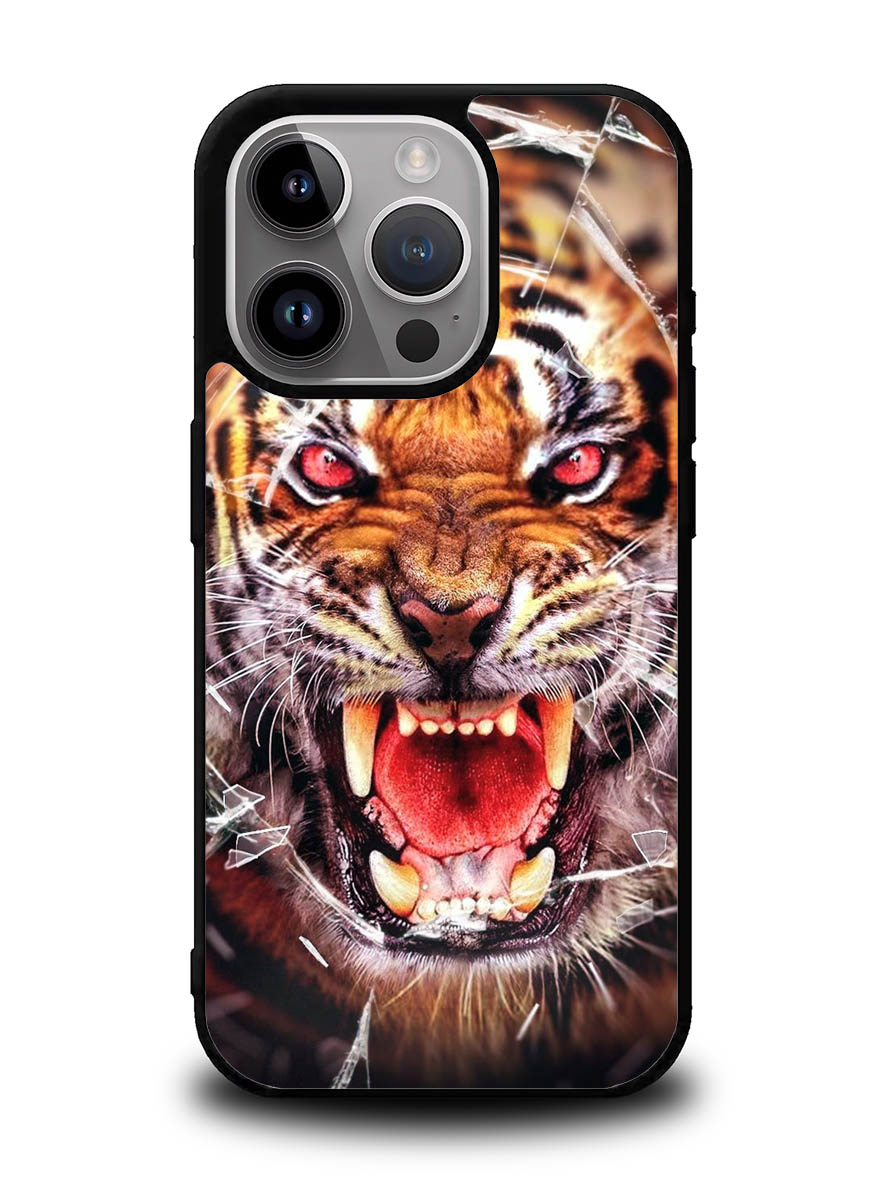 Angry Tiger Roar iPhone 16 Pro Case OV8676