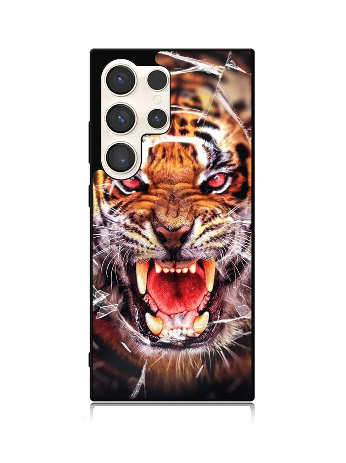 Angry Tiger Roar Samsung Galaxy S25 Ultra 5G Case QC8676