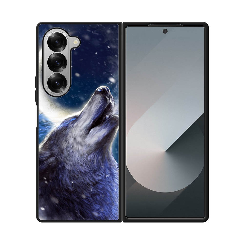 White Wolf Samsung Galaxy Z Fold 7 5G Case OV8672