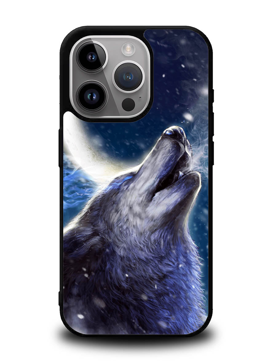 White Wolf iPhone 16 Pro Max Case OV8672
