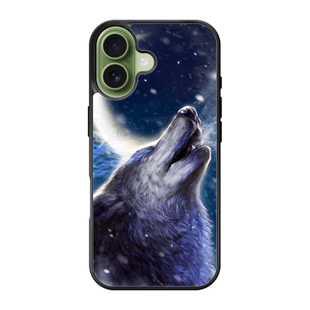 White Wolf iPhone 17 Case OV8672