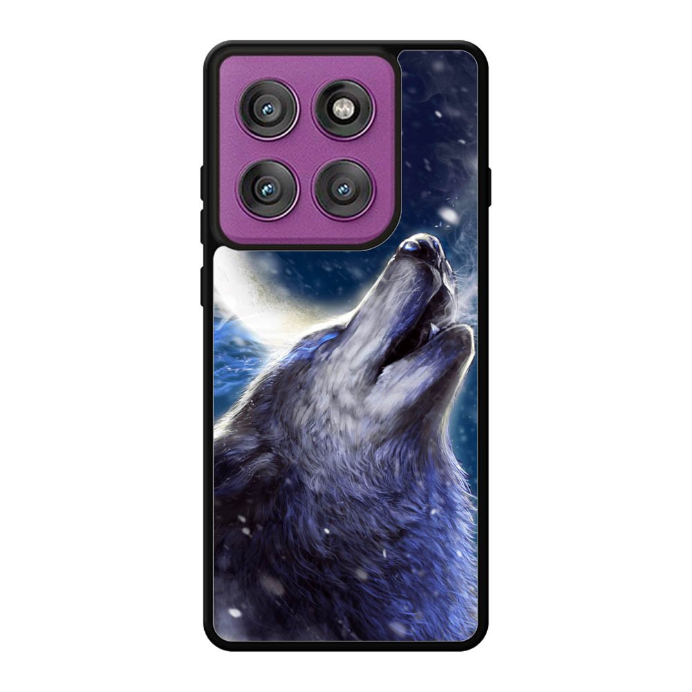 White Wolf Motorola Moto Edge 60 Pro Case OV8672