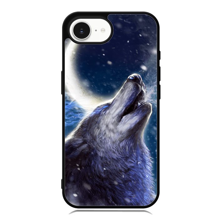 White Wolf iPhone 16e Case OV8672