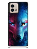 Wolf Art Blue Red Motorola Moto G Stylus 5G 2023 Case OV8673