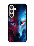 Wolf Art Blue Red Samsung Galaxy S25 Plus 5G , Samsung Galaxy S25+ 5G Case OV8673