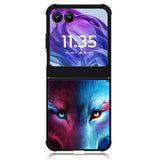 Wolf Art Blue Red Motorola Moto Razr Plus 2024 , Moto Razr+ 2024 Case OV8673