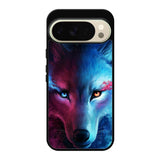 Wolf Art Blue Red Google Pixel 10 Pro Case QC8673