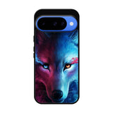 Wolf Art Blue Red Google Pixel 10 Case QC8673