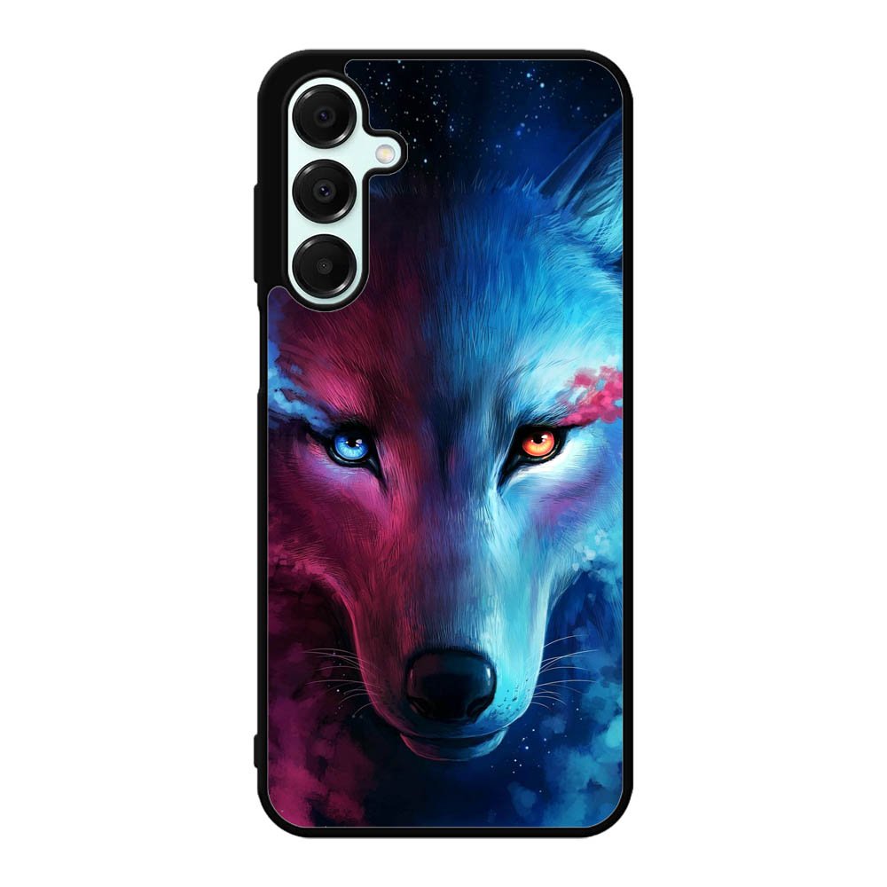 Wolf Art Blue Red Samsung Galaxy A16 Case OV8673