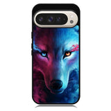 Wolf Art Blue Red Google Pixel 10 | Google Pixel 10 Pro Case RC8673