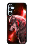Cool Wolf Red Samsung Galaxy A25 5G Case