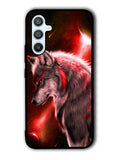 Cool Wolf Red Samsung Galaxy A54 5G Case
