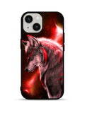 Cool Wolf Red iPhone 15 Plus Case