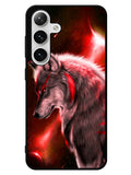 Cool Wolf Red Samsung Galaxy S24 5G Case