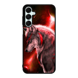 Cool Wolf Red Samsung Galaxy A16 Case OV2410
