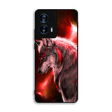 Cool Wolf Red Motorola Moto G Power 5G 2024 Case OV2410
