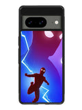 Spiderman lightning Blue Google Pixel 8A Case QC8651