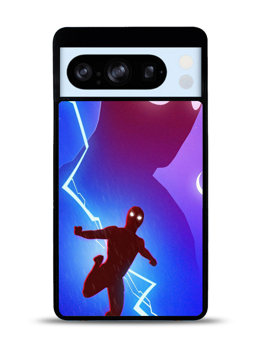 Spiderman lightning Blue Google Pixel 8 Pro Case QC8651