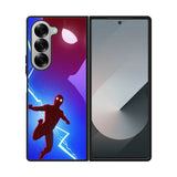 Spiderman lightning Blue Samsung Galaxy Z Fold 7 5G Case OV8651