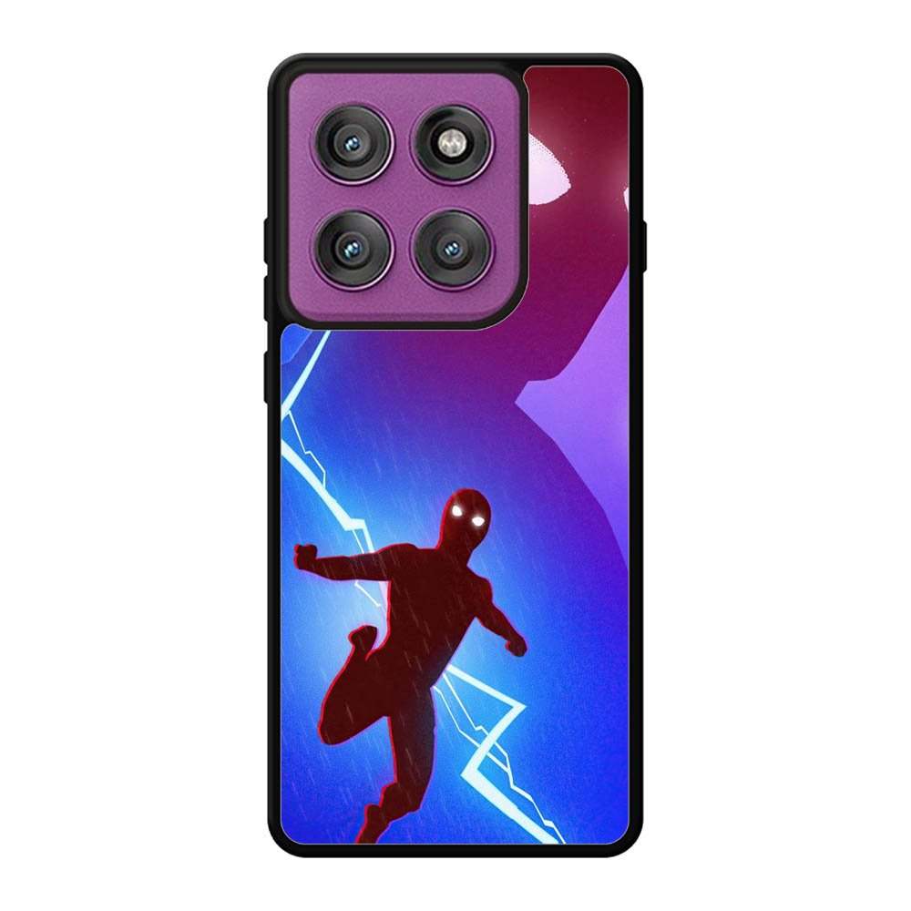 Spiderman lightning Blue Motorola Moto Edge 60 Pro Case OV8651