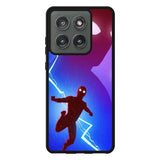 Spiderman lightning Blue Motorola Moto Edge 2025 Case OV8651