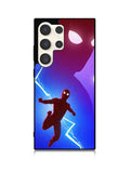 Spiderman lightning Blue Samsung Galaxy S23 Ultra 5G Case QC8651
