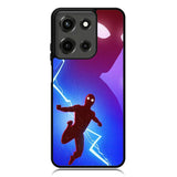 Spiderman lightning Blue Motorola Moto G 5G 2025 Case OV8651