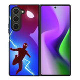 Spiderman lightning Blue Samsung Galaxy Z Fold 6 5G 2024 Case OV8651