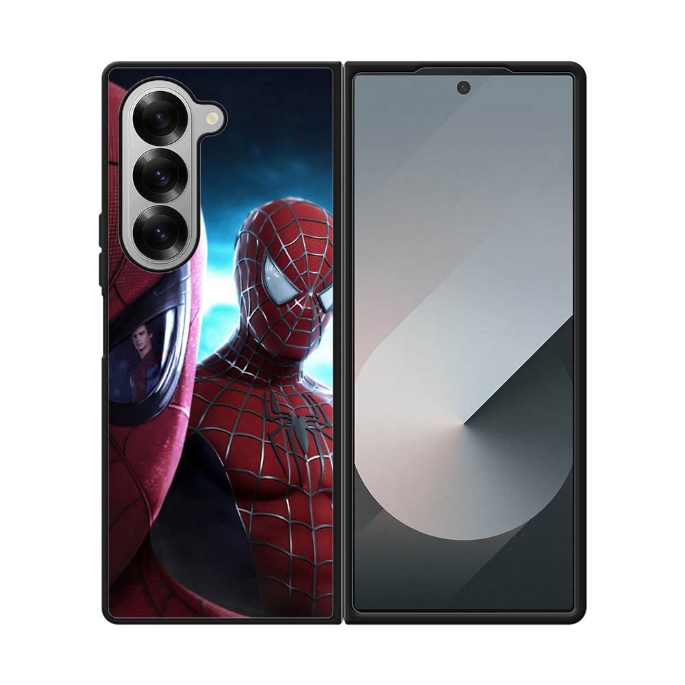 Face Spiderman Samsung Galaxy Z Fold 7 5G Case QC8649