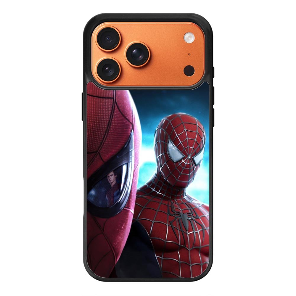 Face Spiderman iPhone 17 Pro Case QC8649