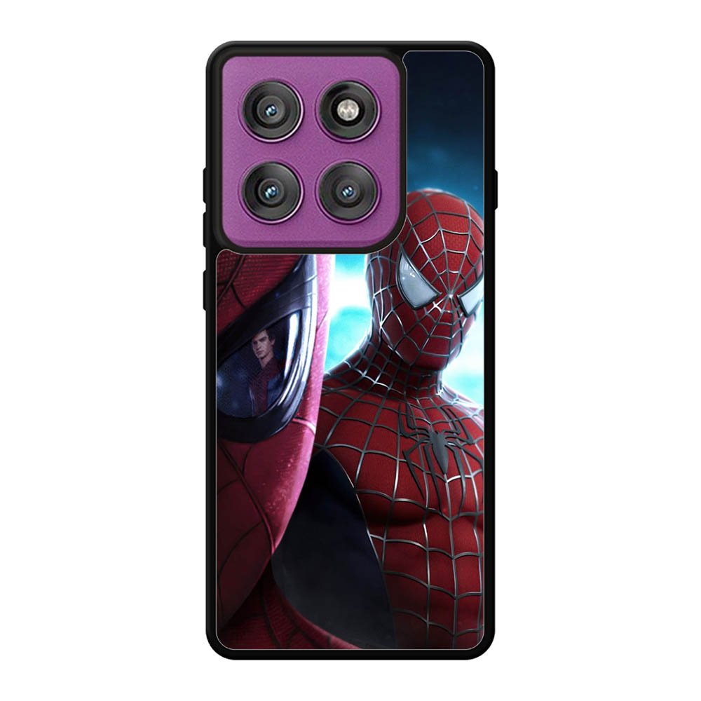 Face Spiderman Motorola Moto Edge 60 Pro Case QC8649