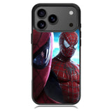 Face Spiderman iPhone 17 Pro Case RC8649