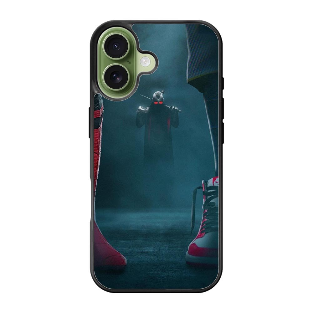Spiderman feet iPhone 17 Case QC8646