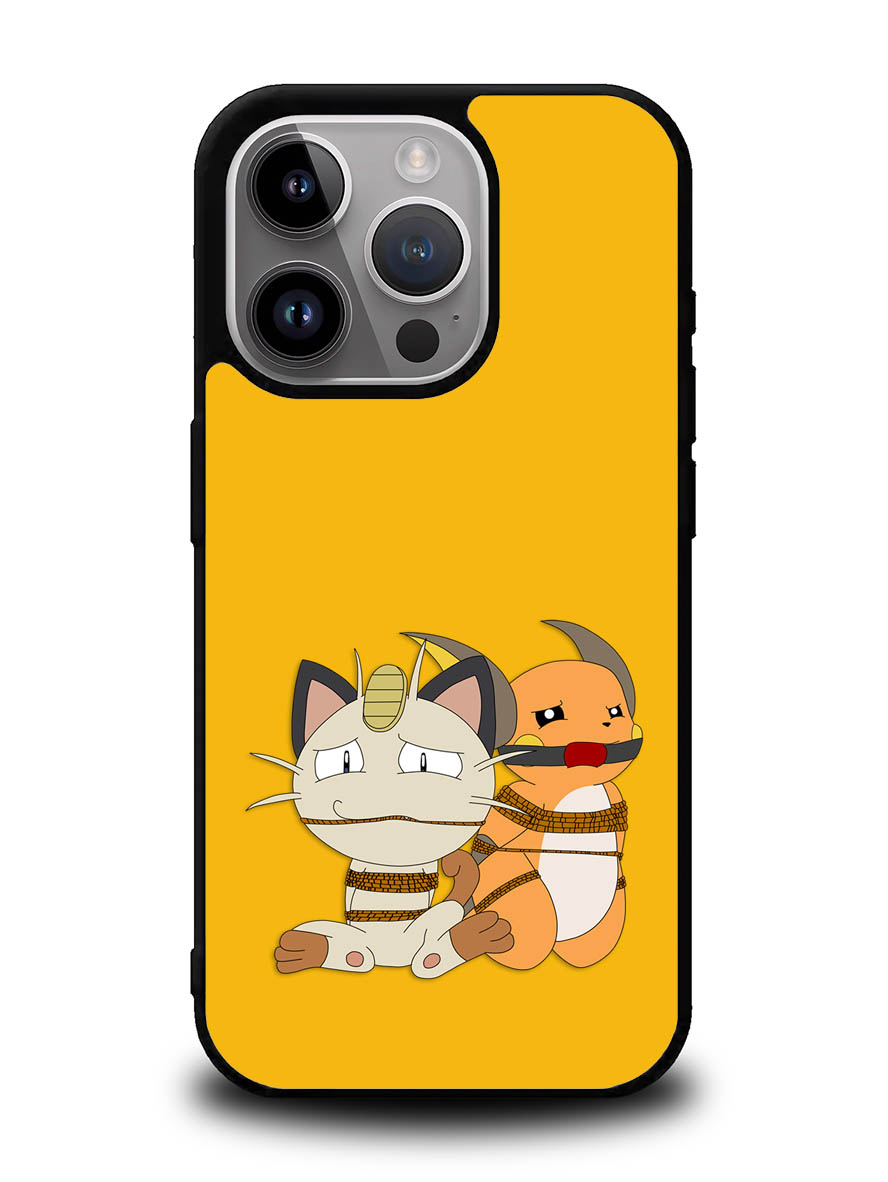 Raichu Comic Cat Pikachu iPhone 16 Pro Case OV8637