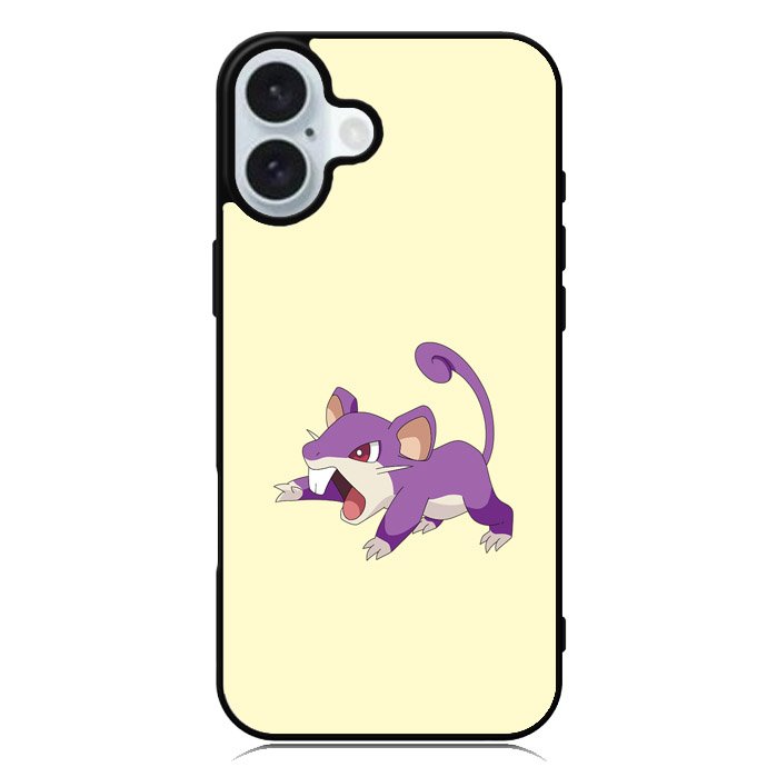Rattata iPhone 16 Plus Case QC8632