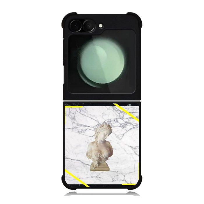 The Off-White Samsung Galaxy Z Flip 6 5G 2024 Case OV2223
