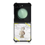 The Off-White Samsung Galaxy Z Flip 6 5G 2024 Case OV2223