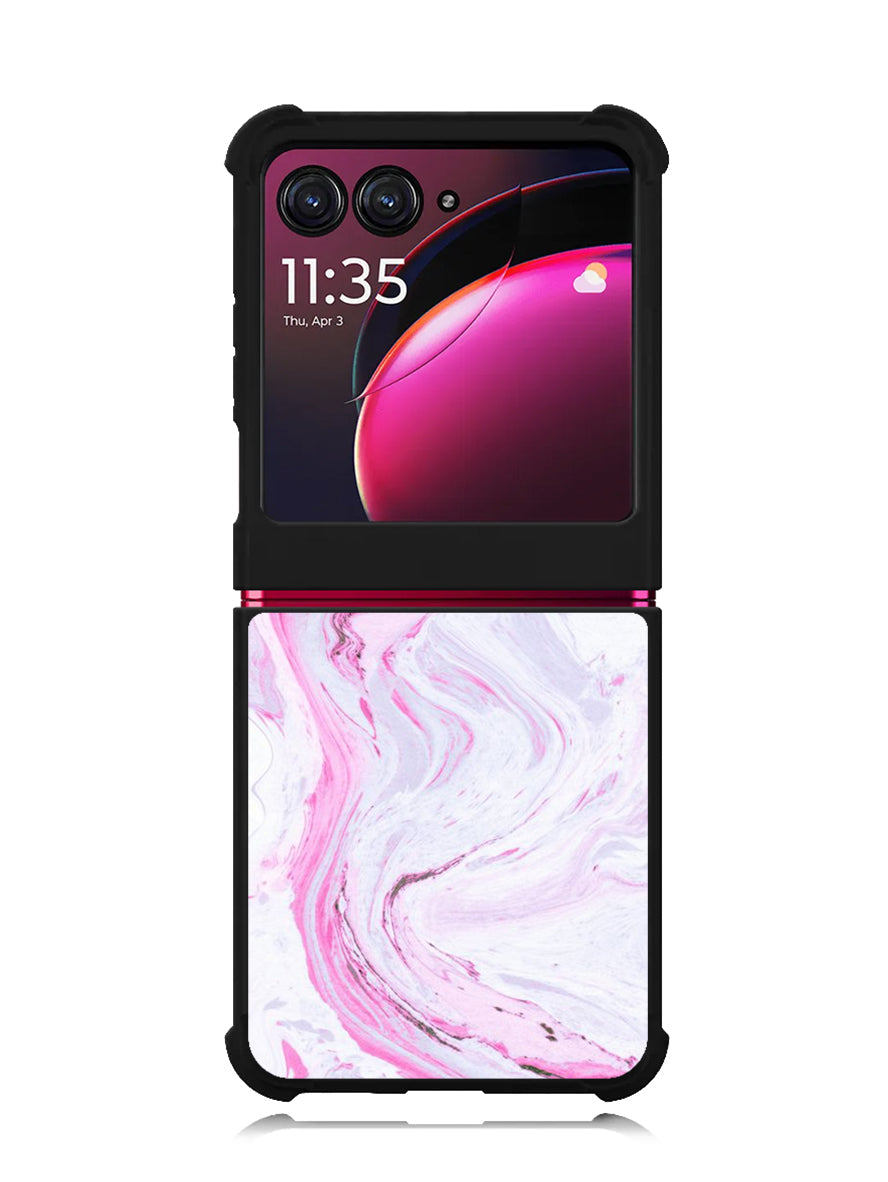 Pink Oil Painting Motorola Moto Razr Plus 2023 , Moto Razr+ 2023 Case OV2915