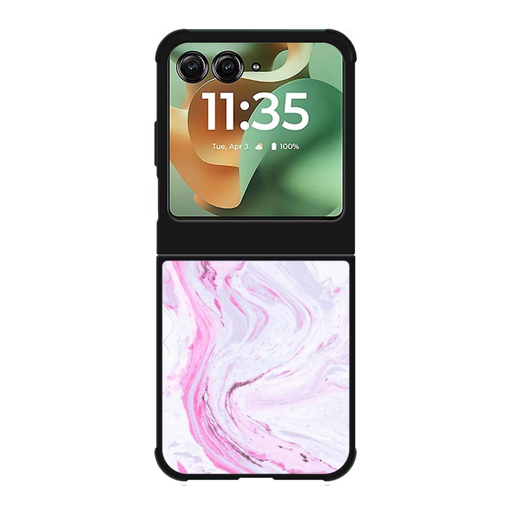Pink Oil Painting Motorola Moto RAZR 2025 Case OV2915
