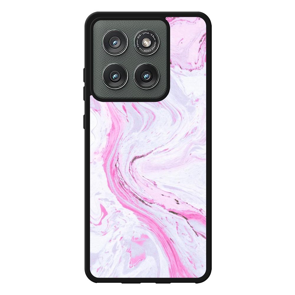 Pink Oil Painting Motorola Moto Edge 2025 Case OV2915