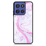 Pink Oil Painting Motorola Moto G Stylus 5G 2025 Case OV2915