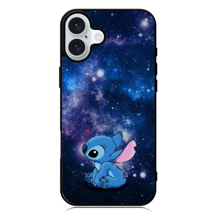 Stitch Galaxy iPhone 16 Plus Case