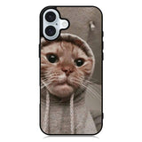 Cat Gangster iPhone 16 Case QC5964