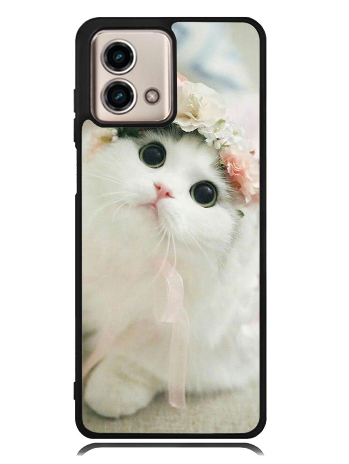 White Cat Motorola Moto G Stylus 5G 2023 Case OV5735
