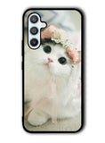 White Cat Samsung Galaxy A54 5G Case OV5735
