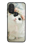 White Cat Motorola Moto G Pure 2021 , Moto G Power 2022 Case OV5735